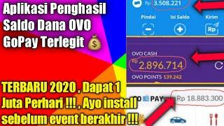 Cara Nuyul saldo GopayOVODana Gratis  Aplikasi Penghasil Gopay OVO Dana Terlegit 2020