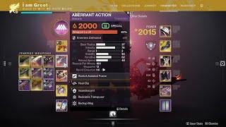 Destiny 2 The Blooming Deep Master lost sector Aberrant Action Destroys end game with Warlock