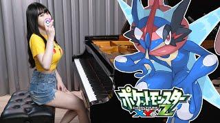 Pokémon XY&Z「Ash-Greninja Theme  XYZ」INSANE Piano Cover Rus Piano