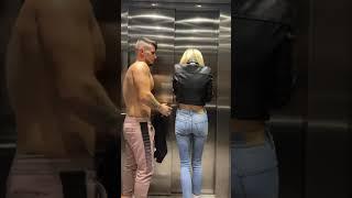 GIRL SHOWED HER SHAPESBUILDER WANTED HER IN ELEVATOR SHOCK REACTION pranks