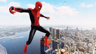 Spider-Man PS4 - Far From Home Suit Flawless Combat Stealth & Free Roam Gameplay