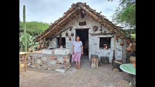 Encontramos una hermosa cocina de penca en Hidalgo