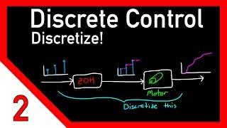 Discrete control #2 Discretize Going from continuous to discrete domain
