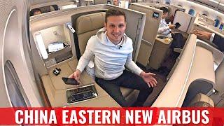 Review CHINA EASTERN AIRLINES New A350 - CHINAs BEST BUSINESS CLASS?