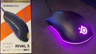 Steelseries Rival 3 Unboxing and RGB Set up