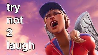 Try not to laugh FORTNITE