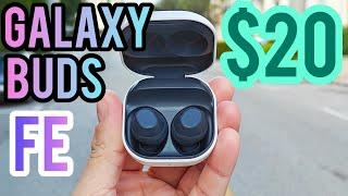 Fake $20 Samsung Galaxy Buds FE clone replica