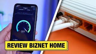 Review Biznet Home.. Internet Rumah Terbaik 2021? Speedtest Biznet dll