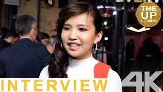 Rosalie Chiang interview on Turning Red singing adolescence at London premiere