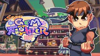 Super Gem Fighter Mini Mix Pocket Fighter - Ryu - Arcade Battle Playthrough