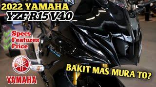 Mas mura nga ba to kaysa R15M?New Yamaha YZF R15 V4.0 Tech Black