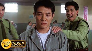 Jet Li beats the guards and escapes from prison  Romeo Must Die 2000