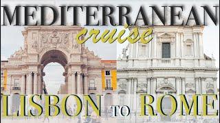 Mediterranean cruise Lisbon to Rome  Malaga Spain  Ibiza  Florence  Nice  NCL cruise  Getaway