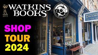 Watkins Books tour 2024 - the Biggest Esoteric and Occult book shop in London