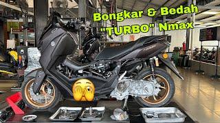 PERTAMA DI DUNIA.. Bongkar CVT & Mesin Nmax Turbo..