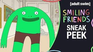 SMILING FRIENDS  S1E2 Sneak Peek Helping Mr. Frog  adult swim