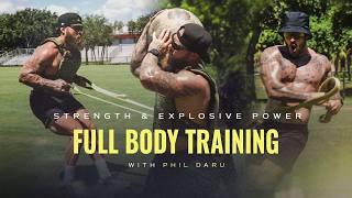 Full Body Explosive Power & Strength Workout