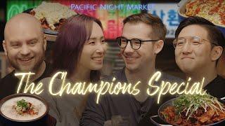 What’s Cooking for Champions Seoul?  Pacific Night Market