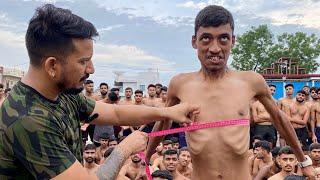Indian Army TOD Chest  measurement GD Chest 77 to 82 viral video. अग्निवीर का चेस्ट देखो॥