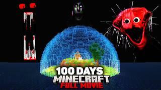 Surviving 100 Days of Minecrafts Most Disturbing Mods FULL MOVIE