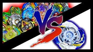 Fengriff F2 VS ALL HASBRO BEYBLADES MARATHON BATTLE