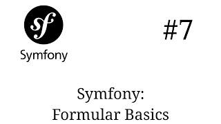 Symfony 7 - Formular Basics