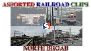 27. North Broad in the Rain  SEPTA Regional Rail