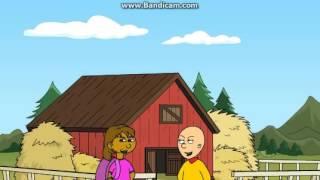 Caillou marries DoraGrounded.