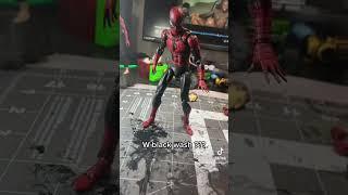 Black wash mafex Spider-Man