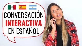 SPANISH CONVERSATION Practice with ROLEPLAY to Improve Speaking Skills  Conversación Interactiva