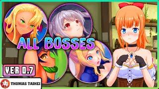 Atelier Tia v0.7 ALL BOSSES  PC Anime Game Review