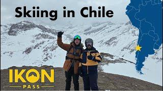 Skiing at Valle Nevado with Ikon Pass