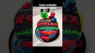 Coles Mudcake to Roblox cake  Cake hack you never know you needed