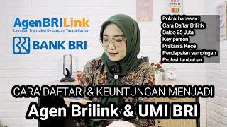 CARA DAFTAR AGEN BRILINK BRI 2023 DIJAMIN CUAN