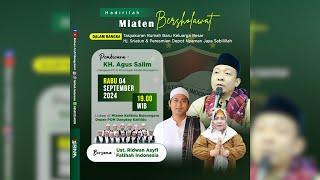  LIVE MLATEN KALITIDU BERSHOLAWAT BERSAMA RIDWAN ASYFI FATIHAH INDONESIA & KH. AGUS SALIM