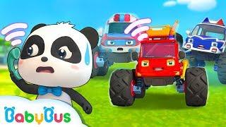 Bayi Panda Dan Mobil-mobil Besarnya  Kumpulan Film Bayi Panda  BabyBus Bahasa Indonesia