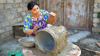 I Build a Custom Clay Mini Oven To Cook This Pizza Recipe Village Life