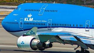 26 OUTSTANDING Boeing 747 Landings & Takeoffs  GOODBYE KLM Boeing 747