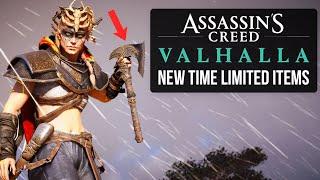 New Time Limited Items In Assassins Creed Valhalla AC Valhalla Weekly Reset