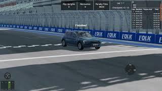 Cherrier Vivace 110d Driving test in West Coast USA Racetrack - BeamNG.drive