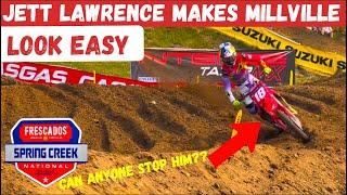 Jett Lawrence Makes Millville Look EASY