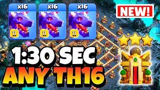 EPIC STRATEGY  Th16 Dragon Attack Strategy  Th16 Dragon  Best Th16 Attack Strategy