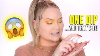 ONE DIP Makeup Challenge OMG  NikkieTutorials