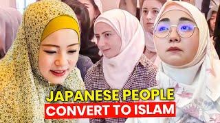Japanese People Convert to Islam in Droves  Many Women Become Muslims