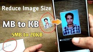 How to Reduce Image Size in KB image Size Converter Online in 1 mintues