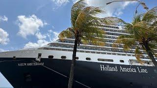 Holland America NIEUW AMSTERDAM  Full Cruise Ship Tour