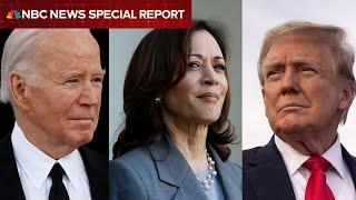 Special Report Examining the 2024 election as Biden exits the race