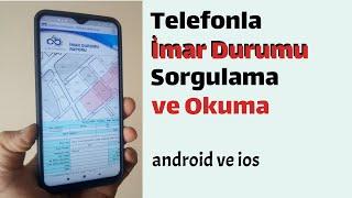 Telefonla imar durumu sorgulama ve okuma