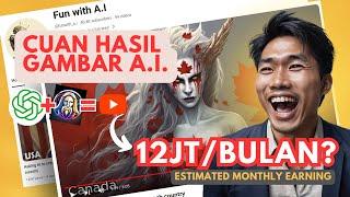 Cara Pemula Buat Video GAMBAR A.I. Konten ARTWORK Ala Fun With AI  Ide Konten Viral 2024