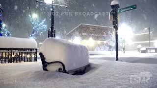 12-13-2022 Deadwood SD - Heavy Snowfall Blizzard Conditions